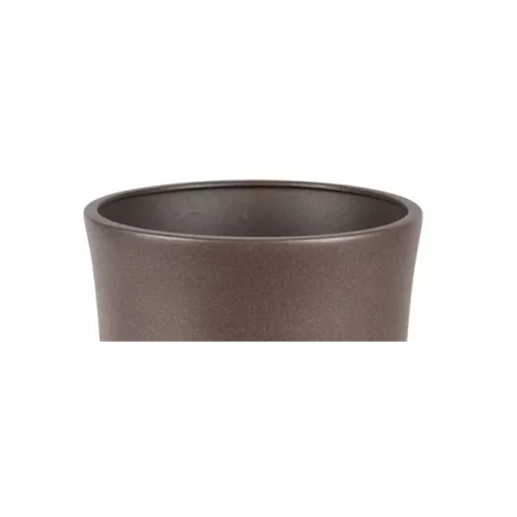 Горшок для цветов Везувий, керамика, крошка шоколад, 33х37.5 см, 20 л