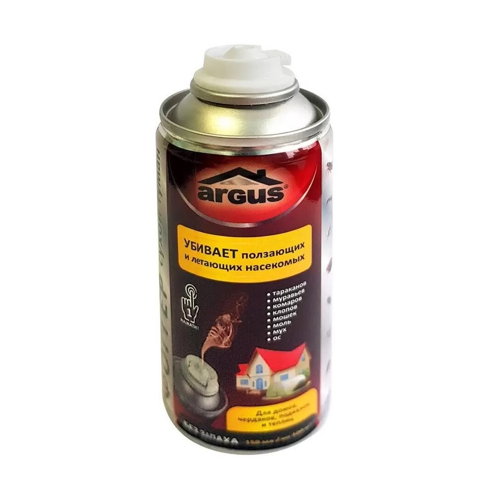 Средство от насекомых Argus Фоггер, сухой туман, универсальный, аэрозоль, 150 мл