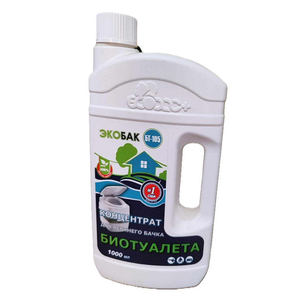Средство для верхнего бачка биотуалета Экобак БТ-105, 1000 мл