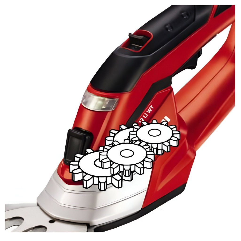 Ножницы+кусторез аккумуляторные Einhell GE-CG 12 Li для подстригания кустов