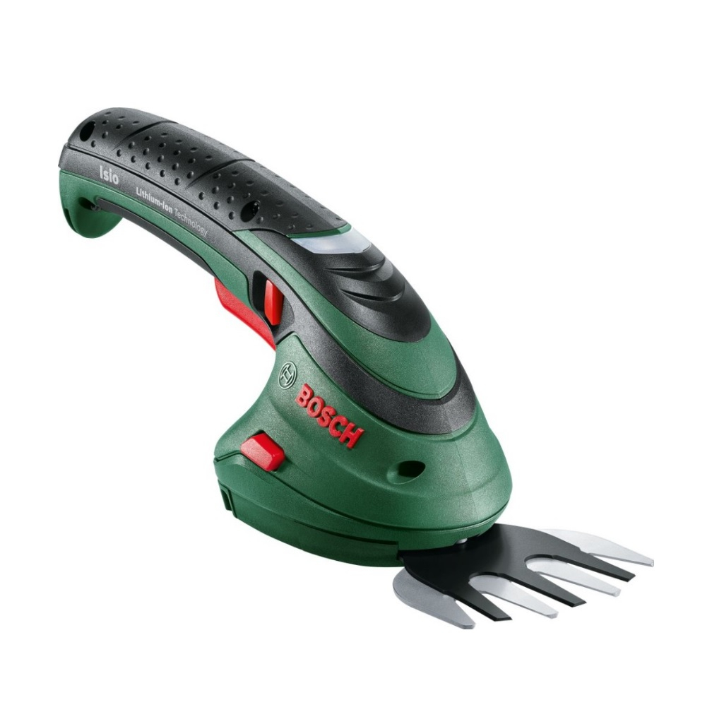 Ножницы аккумуляторные для травы Bosch ISIO3, 3.6 В, 1.5 Ач, встроенный Li-ion аккумулятор, 0600833106