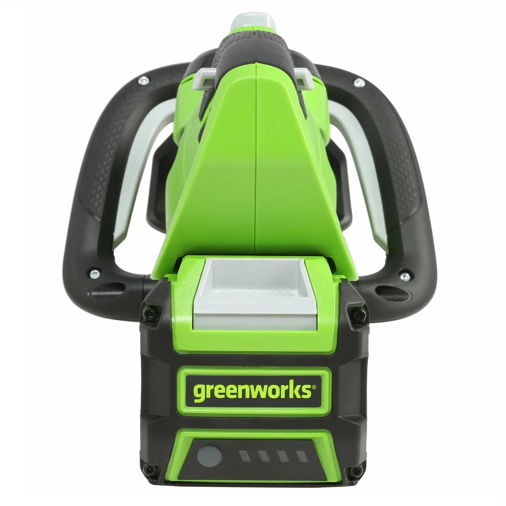 Кусторез аккумуляторный Greenworks G40HT61, длина лезвия 60 см, без акк. и з.у