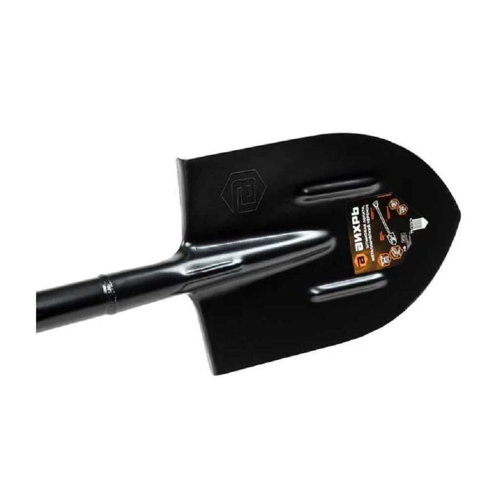 Лопата штыковая Вихрь 73/7/1/6, копальная, металлический черенок, для работы на земельных участках