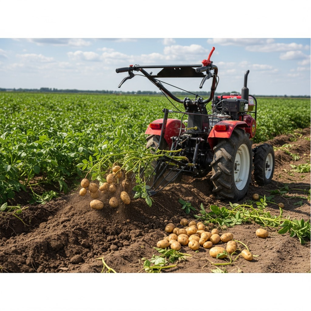 Картофелекопалка для мотоблоков Каскад Нева КМБ 10.500.02, без сцепки, 430 мм