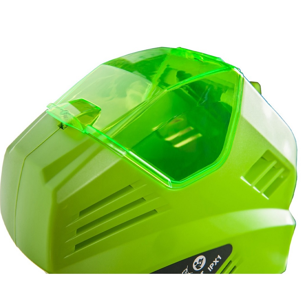 Мотокультиватор аккумуляторный Greenworks G40TLK4, 40В, 1 акк. х 4,0 Ah+з.у