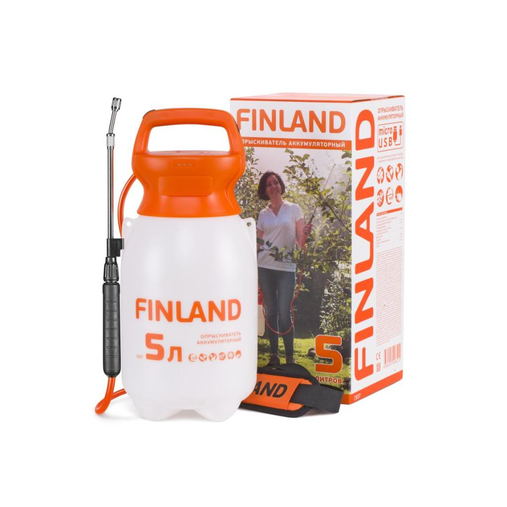 Опрыскиватель аккумуляторный Finland 1937, Li-Ion, телескопический брандспойт, 5 л