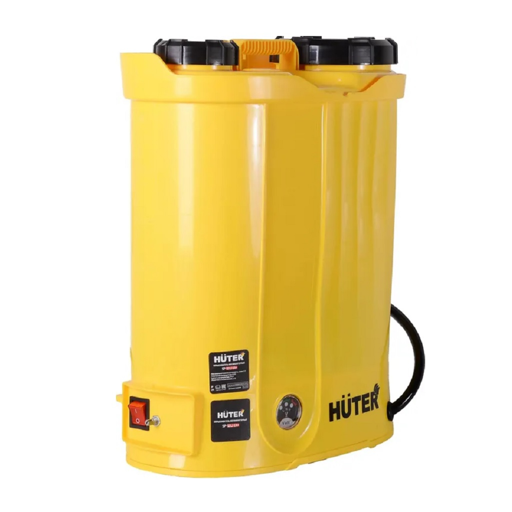 Опрыскиватель аккумуляторный Huter SP-12Li EA+, ранцевый, химостойкий, 12 л
