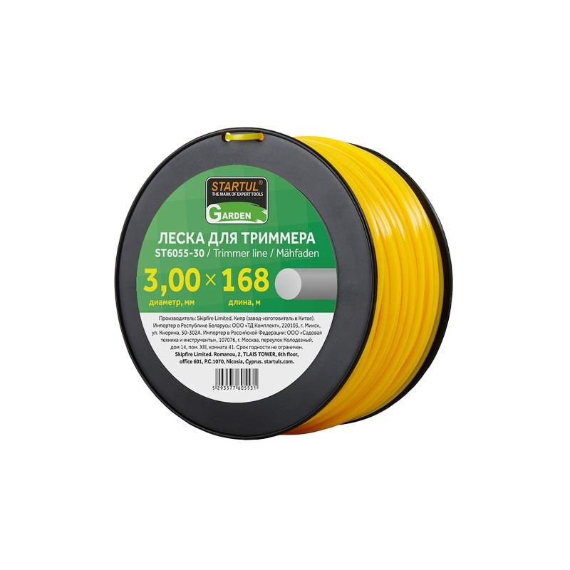 Леска STARTUL Garden ST6055-30 3.0мм*168м круг