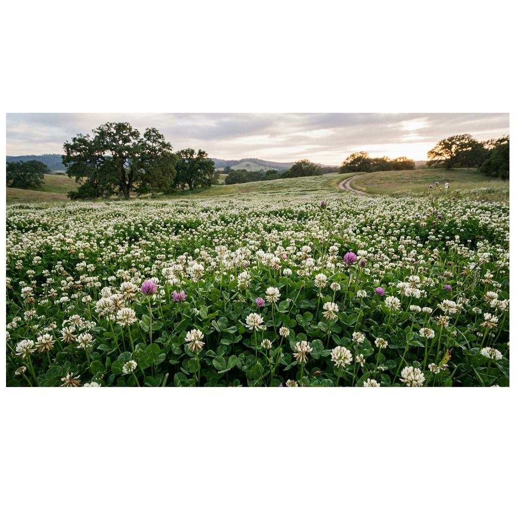 Семена Зеленый Уголок Клевер многолетний, сидерат, белый 0.25 кг