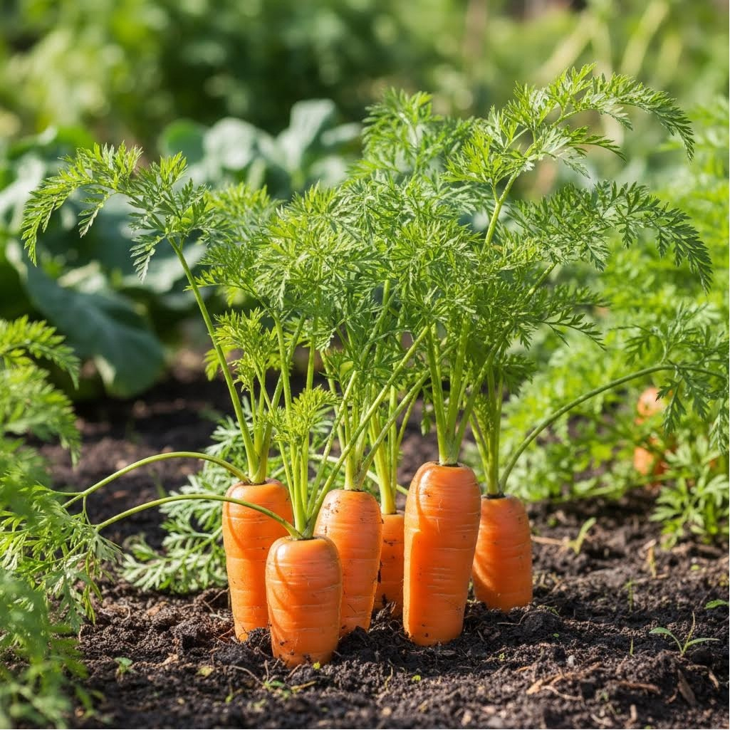 Морковь Уральский Дачник Санькина любовь Марс, крупные, ровные, сладкие корнеплоды, 20 г