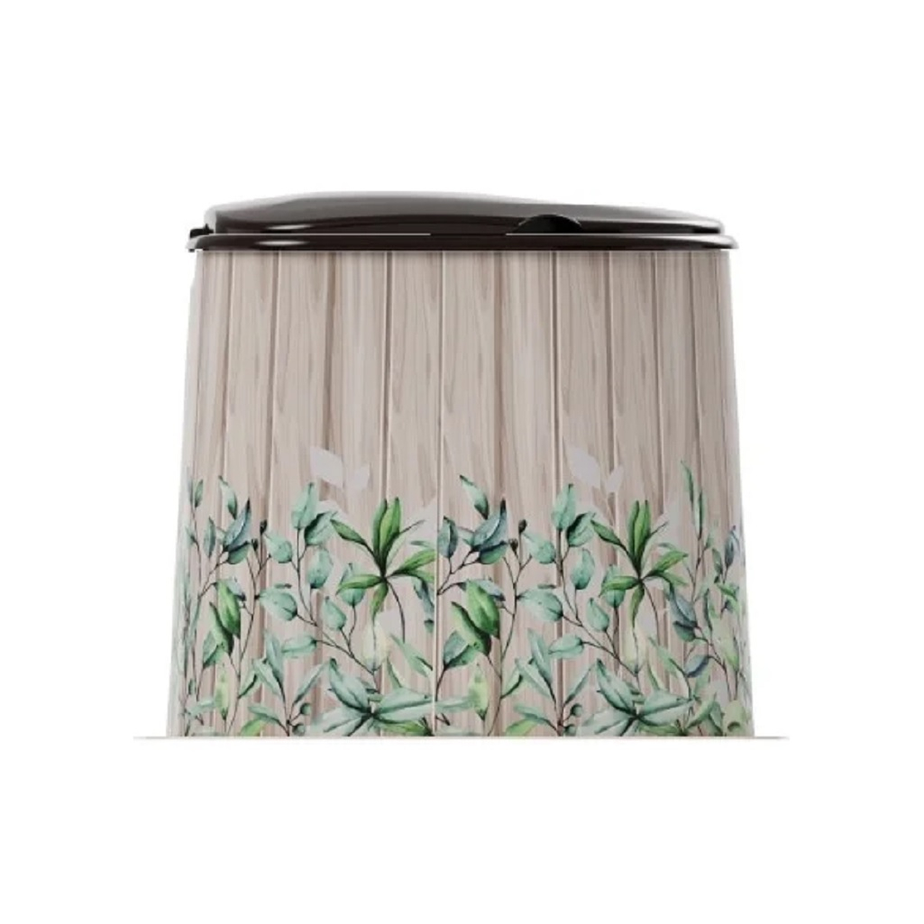 Каркас туалетный ЗПИ Альтернатива М3023, объем 17 литров, с сиденьем и крышкой, пластик,  цвет Кремовый