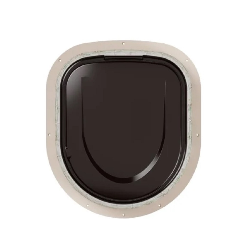 Каркас туалетный ЗПИ Альтернатива М3023, объем 17 литров, с сиденьем и крышкой, пластик,  цвет Кремовый