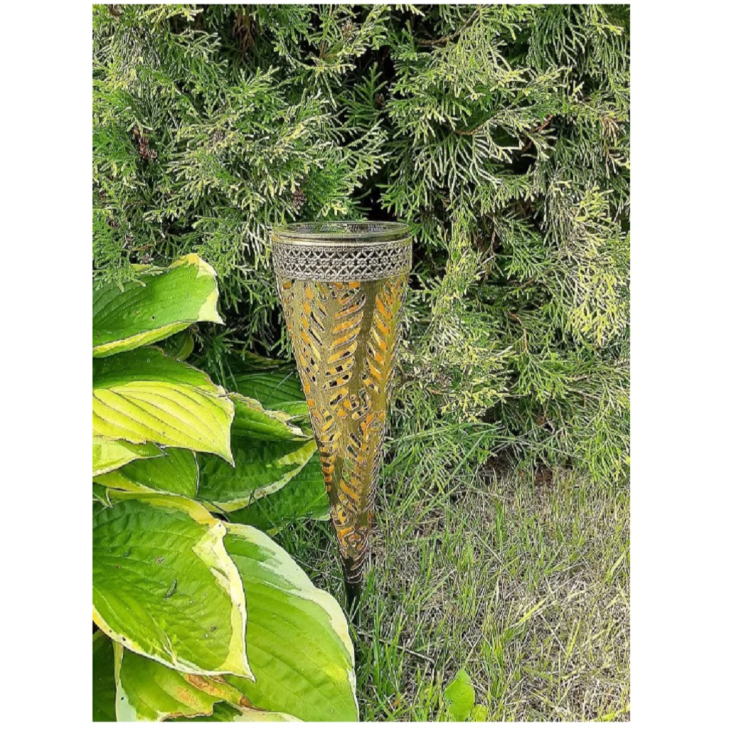 Фонарь садовый Чудесный Сад 637, Тысячелистник, светодиодный, на солнечной батарее