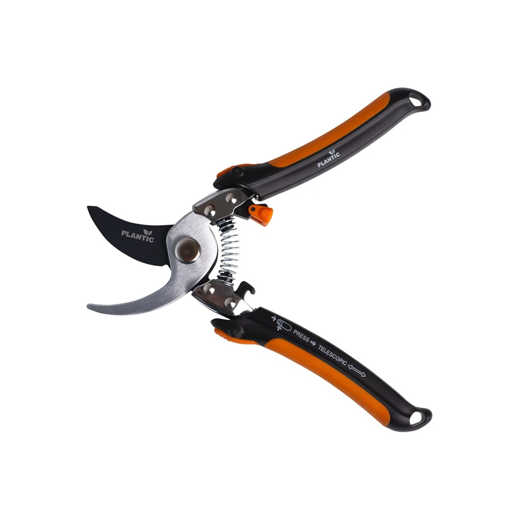 Секатор плоскостной Plantic Pro86 35386-01 телескопический, 20 мм, углеродистая сталь, 223 мм