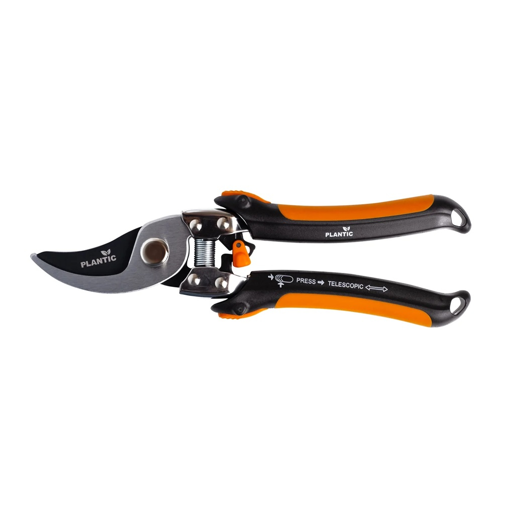 Секатор плоскостной Plantic Pro86 35386-01 телескопический, 20 мм, углеродистая сталь, 223 мм