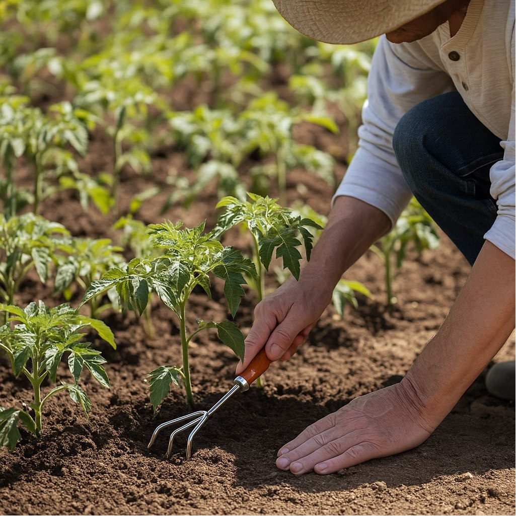 Рыхлитель Grinda 8-421143, нержавеющая сталь, деревянная ручка, 280 мм
