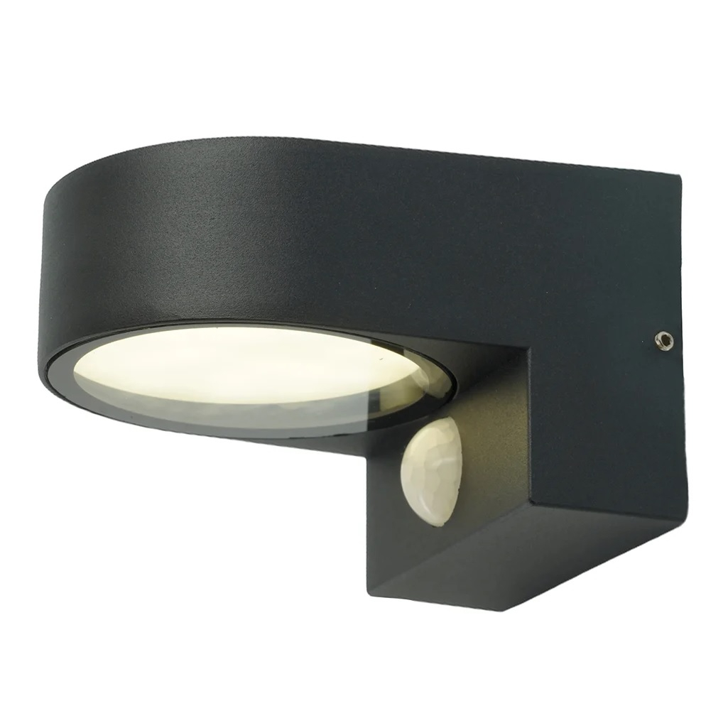 Светильник садово-парковый Feron DH1202 51327, с датчиком освещенности и движения, GX53