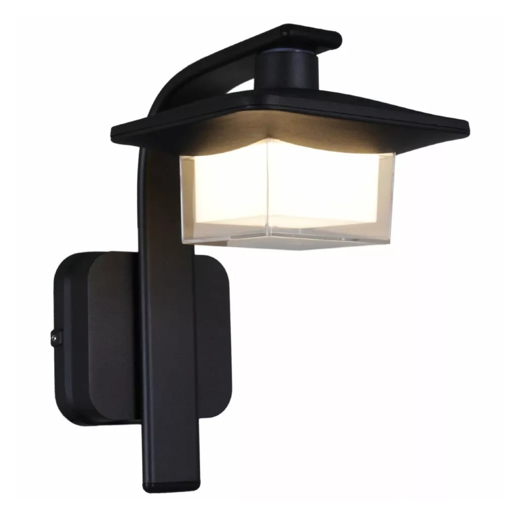 Фонарь настенный Reluce 08332-9.2-001JH LED12W BK RLOS, для освещения придомовых территорий