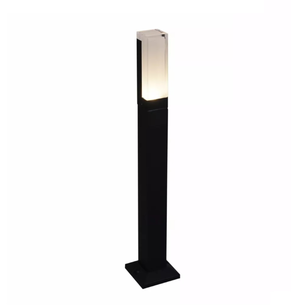 Фонарь напольный Reluce 09977-0.7-001JH 0,6M LED7W BK RLOS, для освещения придомовых территорий