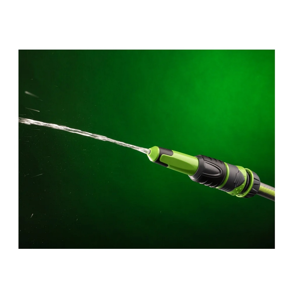 Комплект для полива Amigo 79021, с коннектором, пластик, серо-зеленый