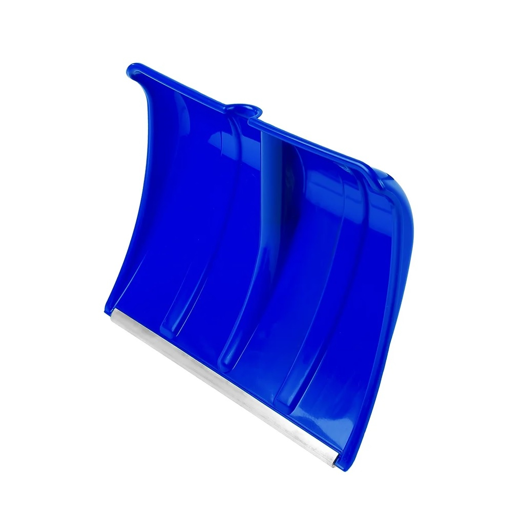 Лопата для снега Сибин ЛП-500, 421835, закругленная форма ковша, без черенка, пластик