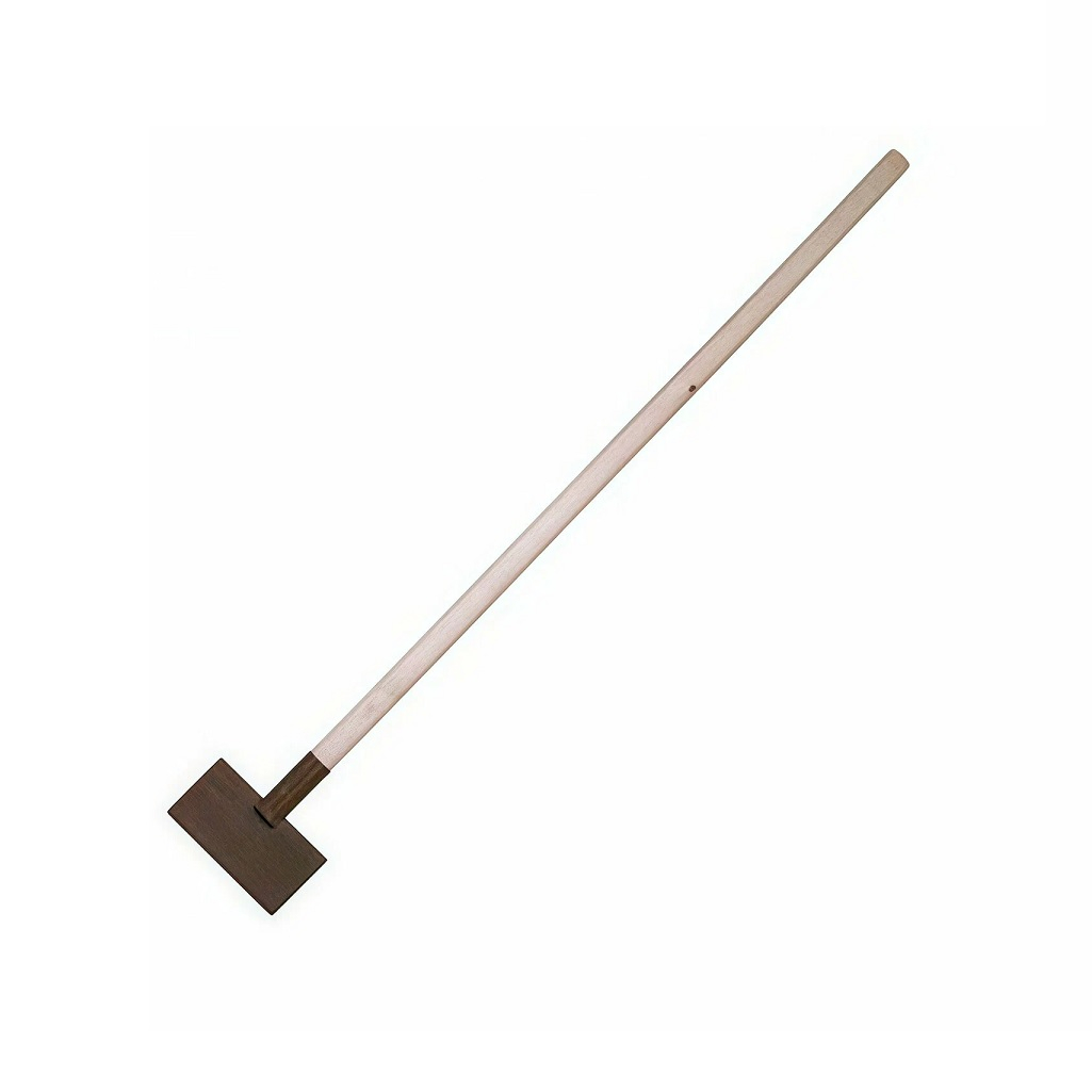 Ледоруб-скребок 243735, деревянный черенок, лезвие из металла, длина 1300 мм