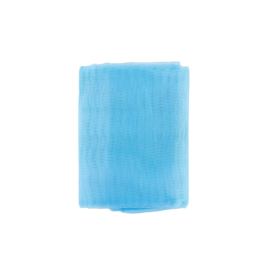 Сетка москитная для защиты от насекомых, полиэфир, 20г/кв.м, ячейка 1.5х1.5 мм, голубая, ширина 1 м,  на отрез от 1 метра