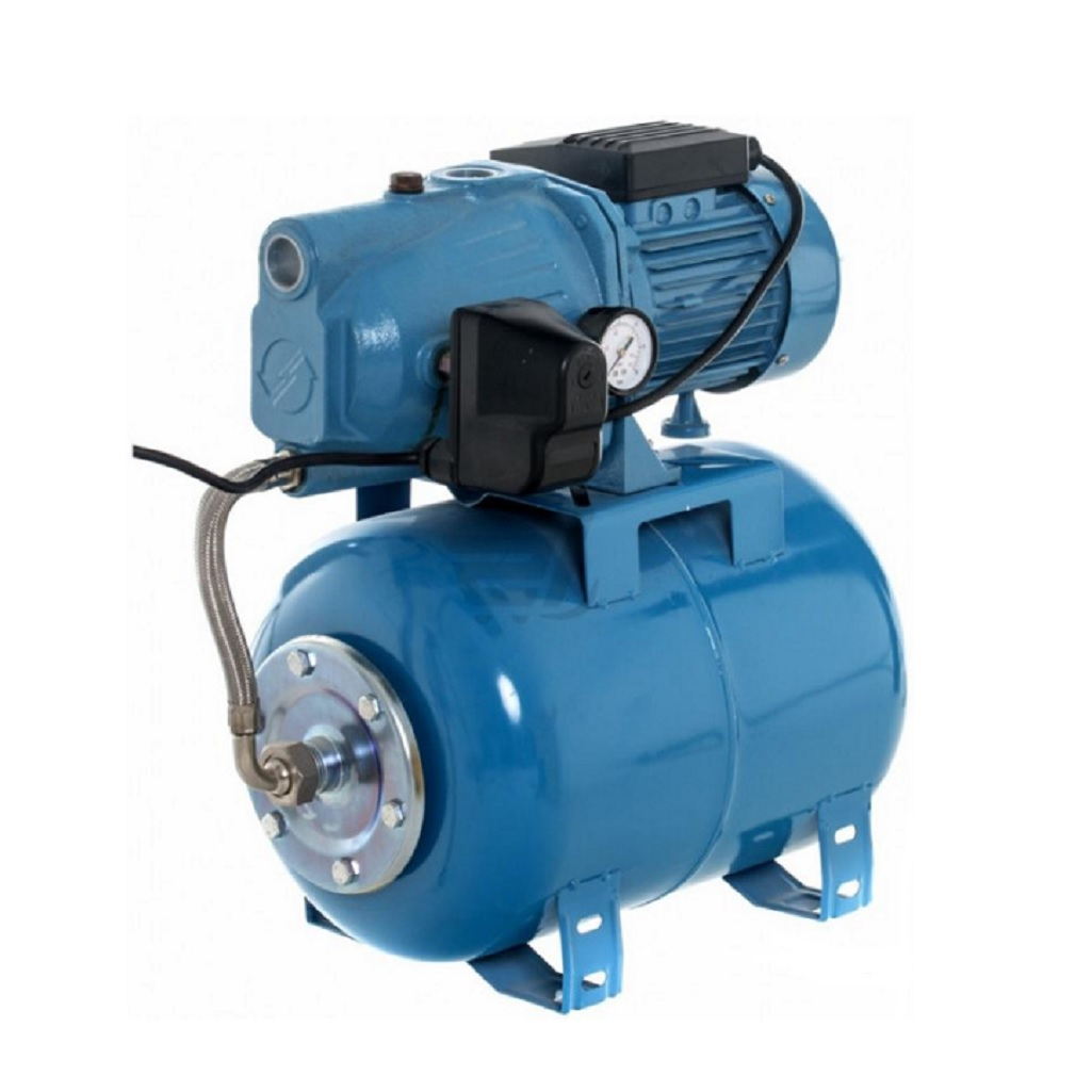 Станция насосная Aquatechnica Leader 150-50 1405235, с баком 50 л, 1500 Вт, чугун