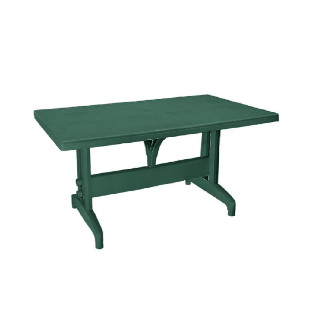 Стол Elfplast Анталия, пластик, зеленый, 80х140 см