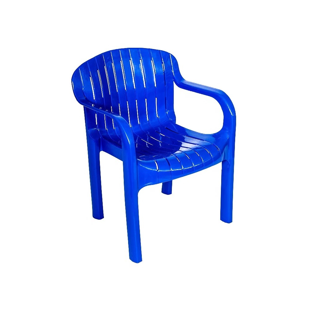 Кресло Стандарт Пластик Летнее, 110-0005, 48х61х81 мм, пластиковое, цвет синий
