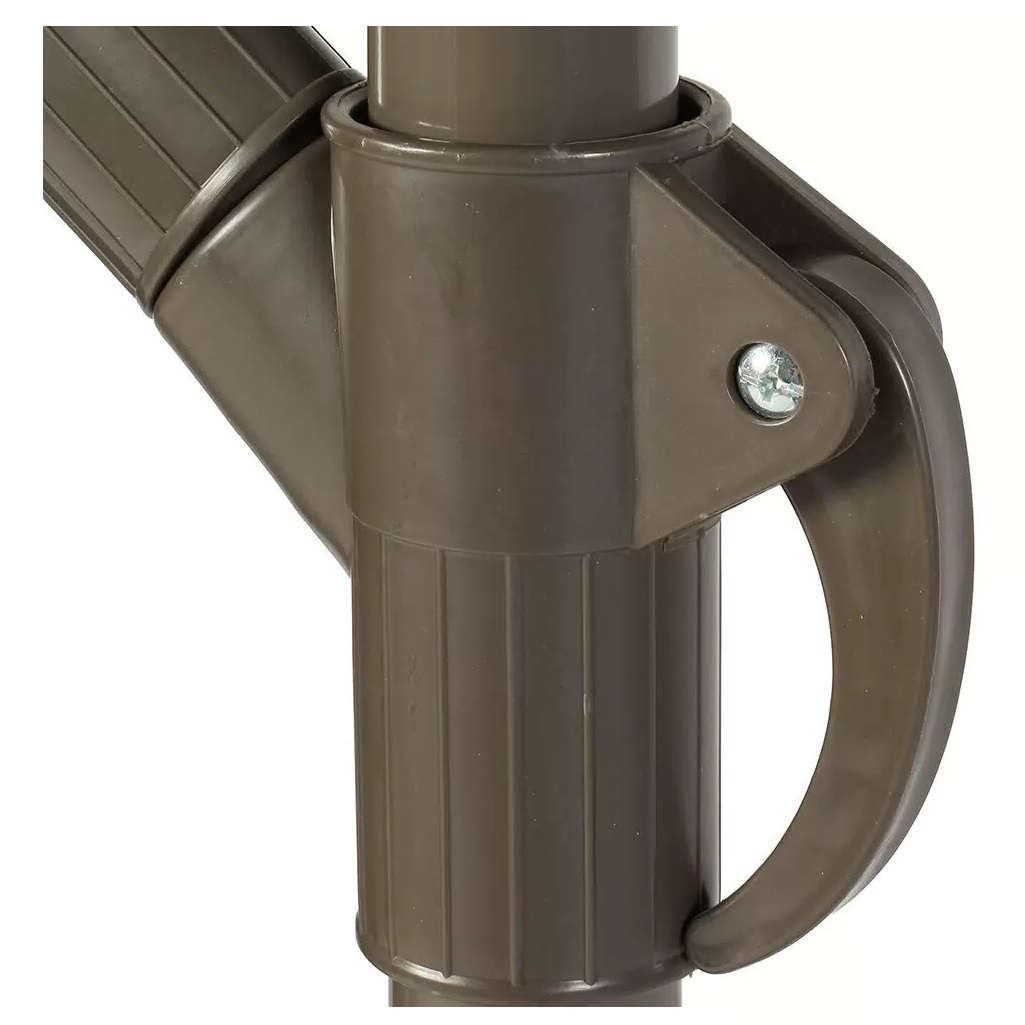 Зонт садовый C080015, с регулировкой наклона, зеленый, 2500х3000х3000 мм, полиэстер, металл 