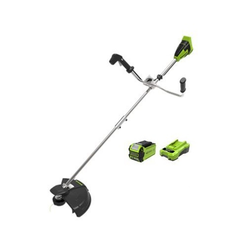 Триммер аккумуляторный Greenworks GD40BCBK4 40В 1акк 4.0 Ah+з.у. 2105707UB