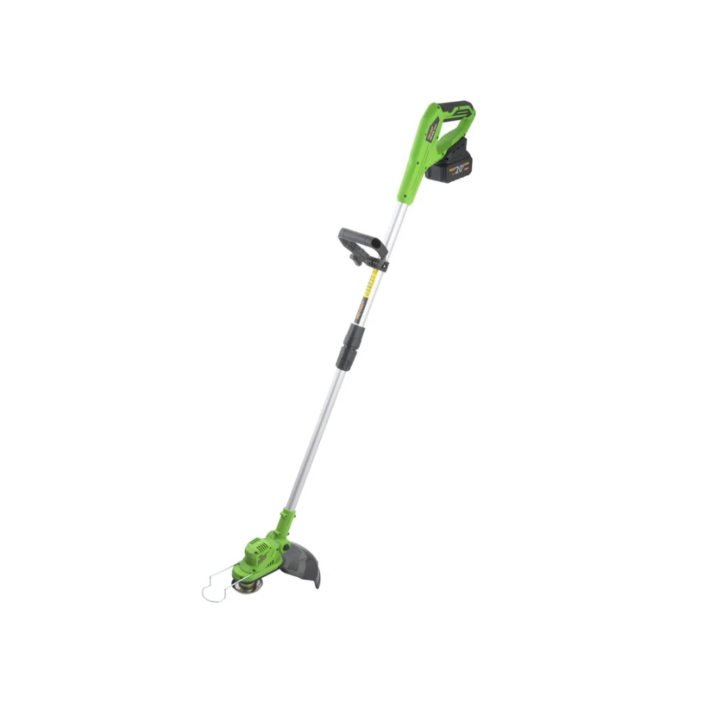 Триммер аккумуляторный Procraft PTA24BL, 20В, 1 аккумулятор, 3.0Ah, з.у., катушка, диск