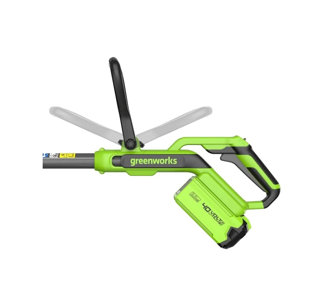 Триммер аккумуляторный Greenworks G40LT331, 2113507UB, 40В, 1 аккумулятор 4.0 Ah, зарядное устройство