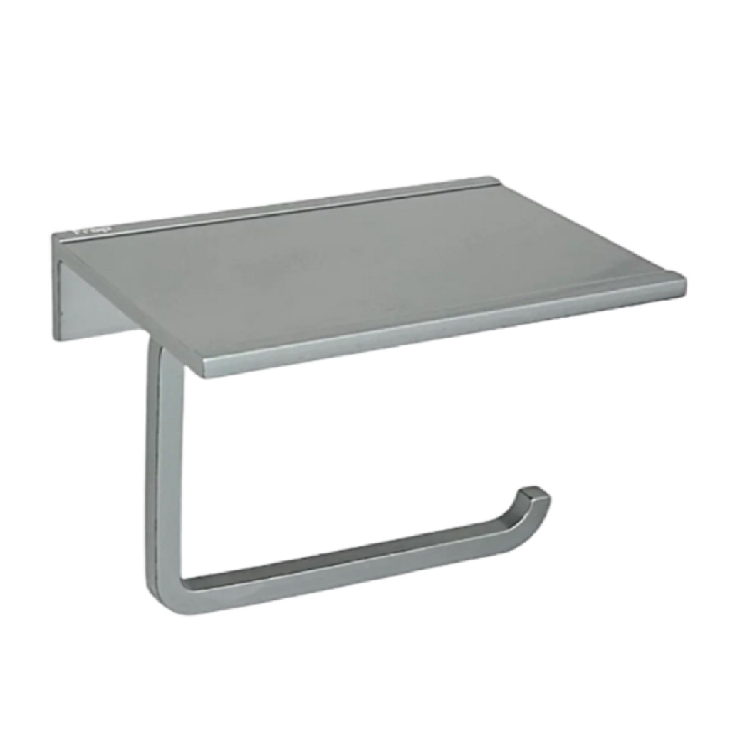 Держатель туалетной бумаги Frap F30603-19, прямоугольный, оружейная сталь