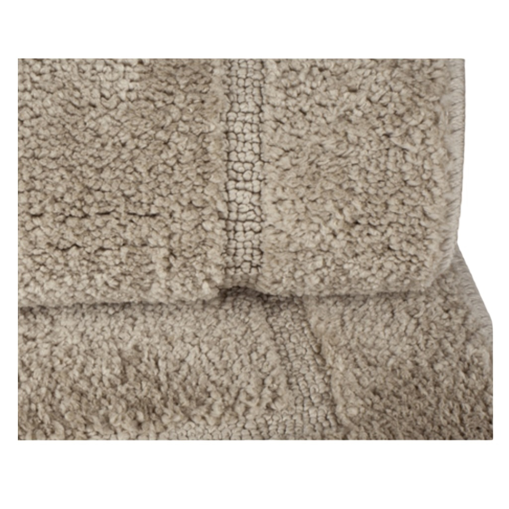 Коврик для ванной Iddis PSQS03MI12, 273250, микрофибра, светло-коричневый, 450х650 мм 