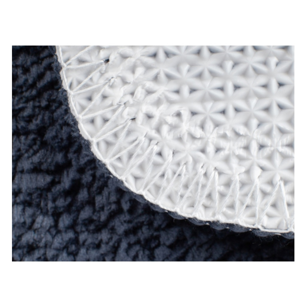 Коврик для ванной Iddis PSQS05MI12, 273249, микрофибра, синий, 650х450 мм