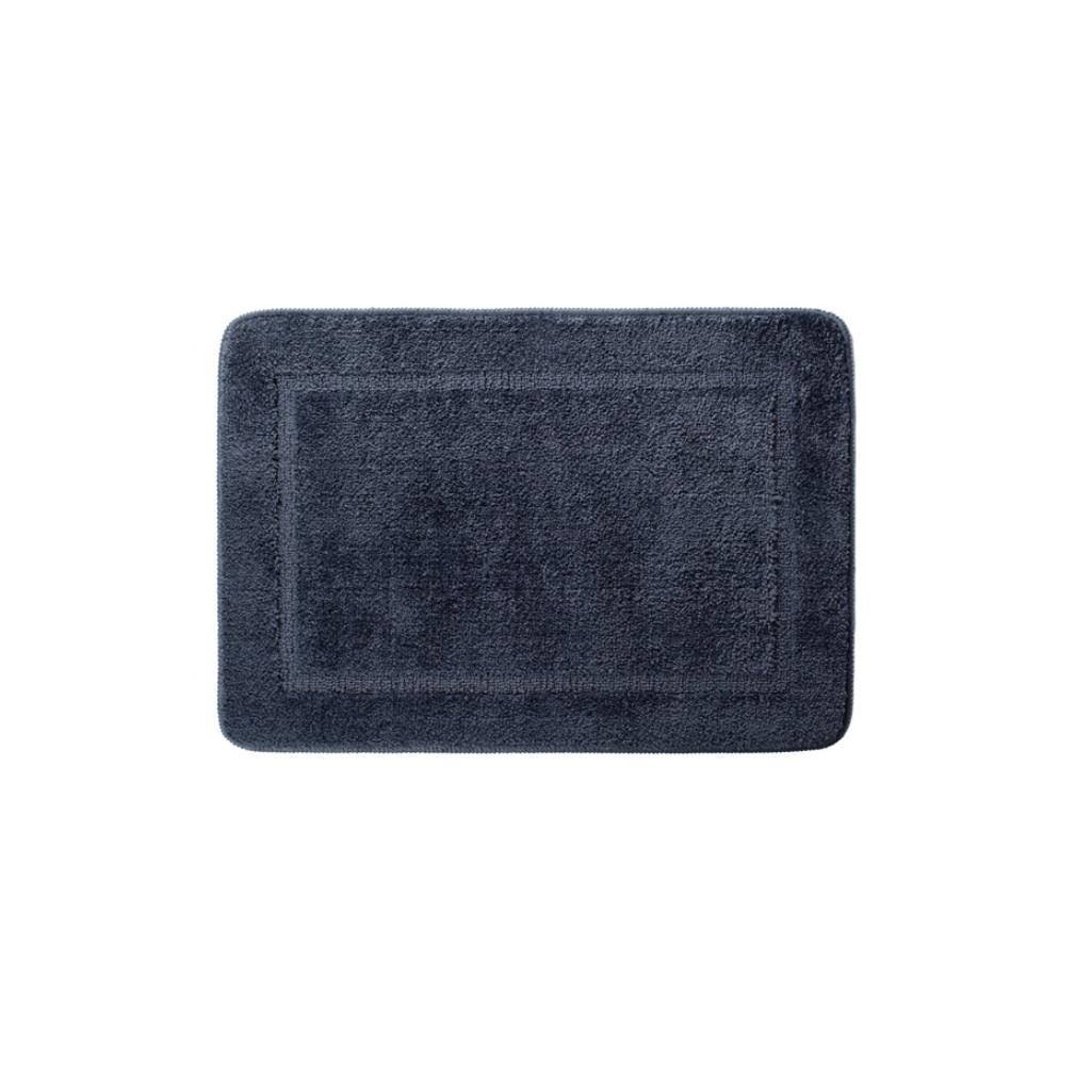 Коврик для ванной Iddis PSQS05MI12, 273249, микрофибра, синий, 650х450 мм