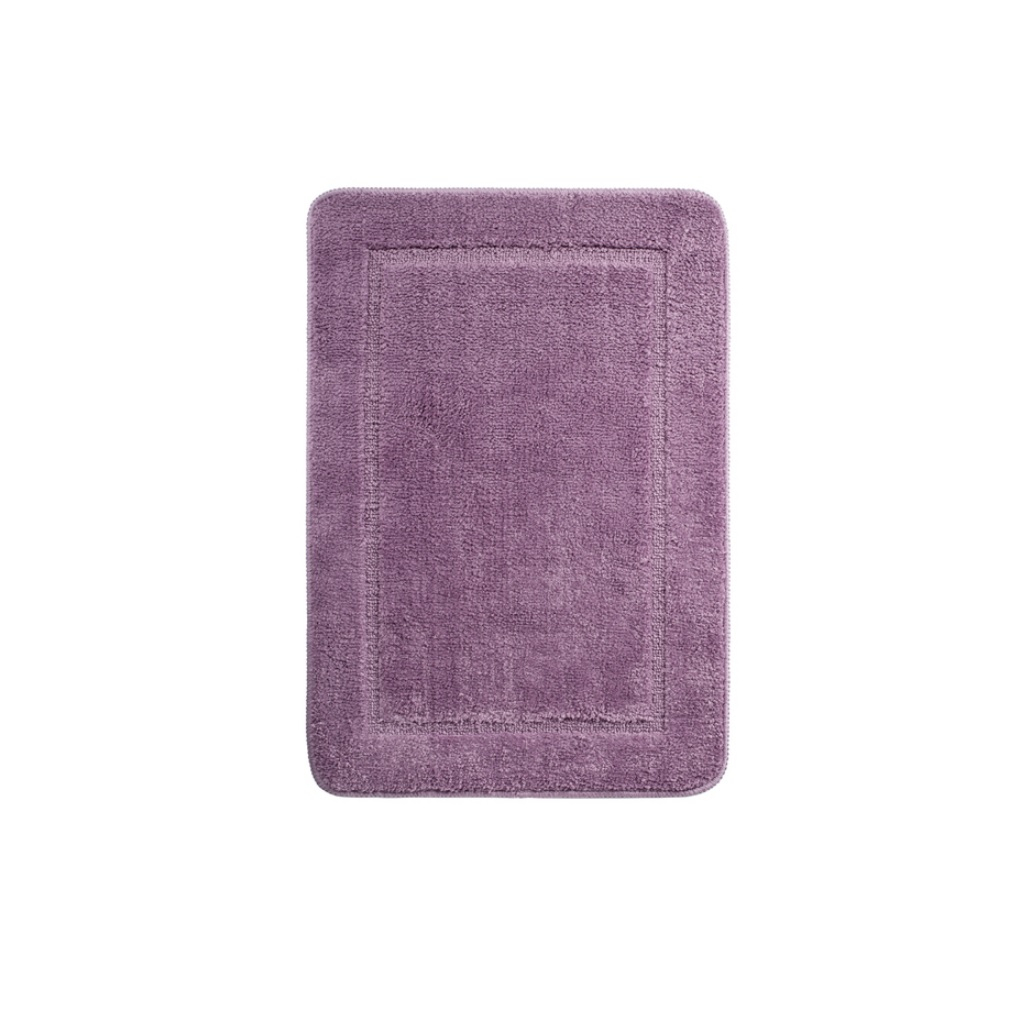 Коврик для ванной Iddis PSQS01MI12, 273251, микрофибра, фиолетовый, 650х450 мм