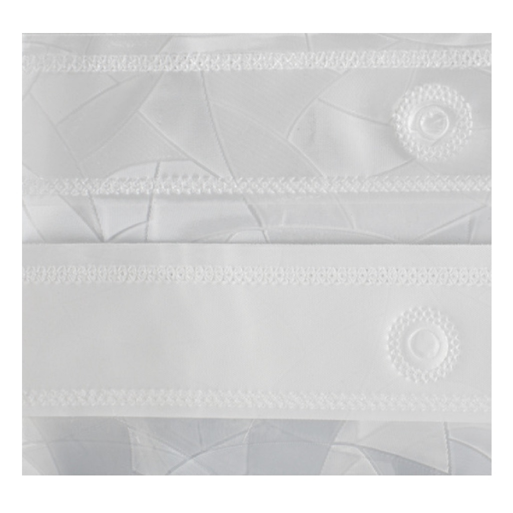 Штора для ванной 3D IDDIS P02PV18I11, полиэтиленвинилацетат, 1800х2000 мм, прозрачный