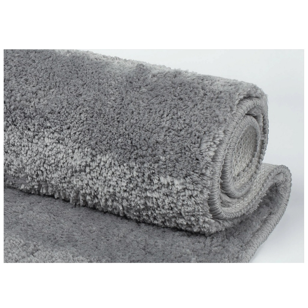 Набор ковриков для ванной Iddis BSET02MI13, микрофибра, серый, 500х800 мм, 500х500 мм