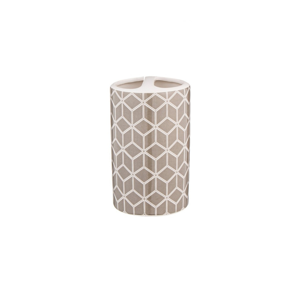 Стакан для зубных щеток Lefard 755-1017, керамический, 370 мл