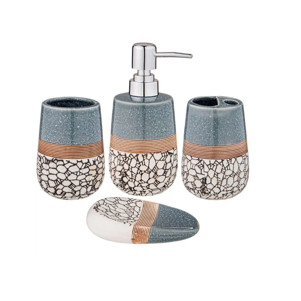 Стакан подставка для ванной Lefard 755-1021, тонкая керамика