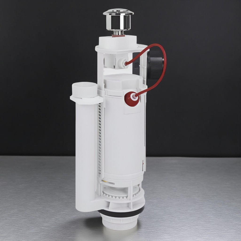 Комплект арматуры Gappo G1891 для унитаза, спускная, двухрежимная