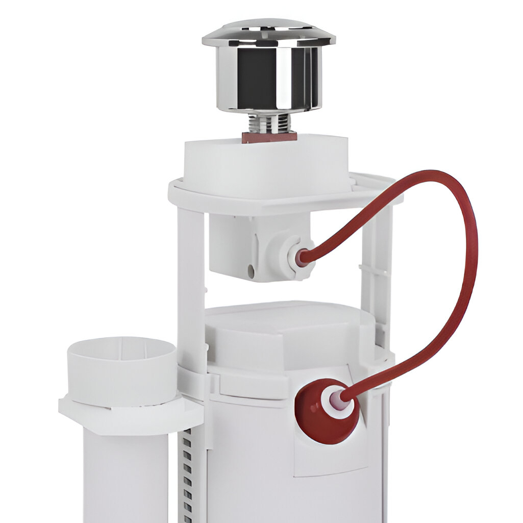 Комплект арматуры Gappo G1891 для унитаза, спускная, двухрежимная