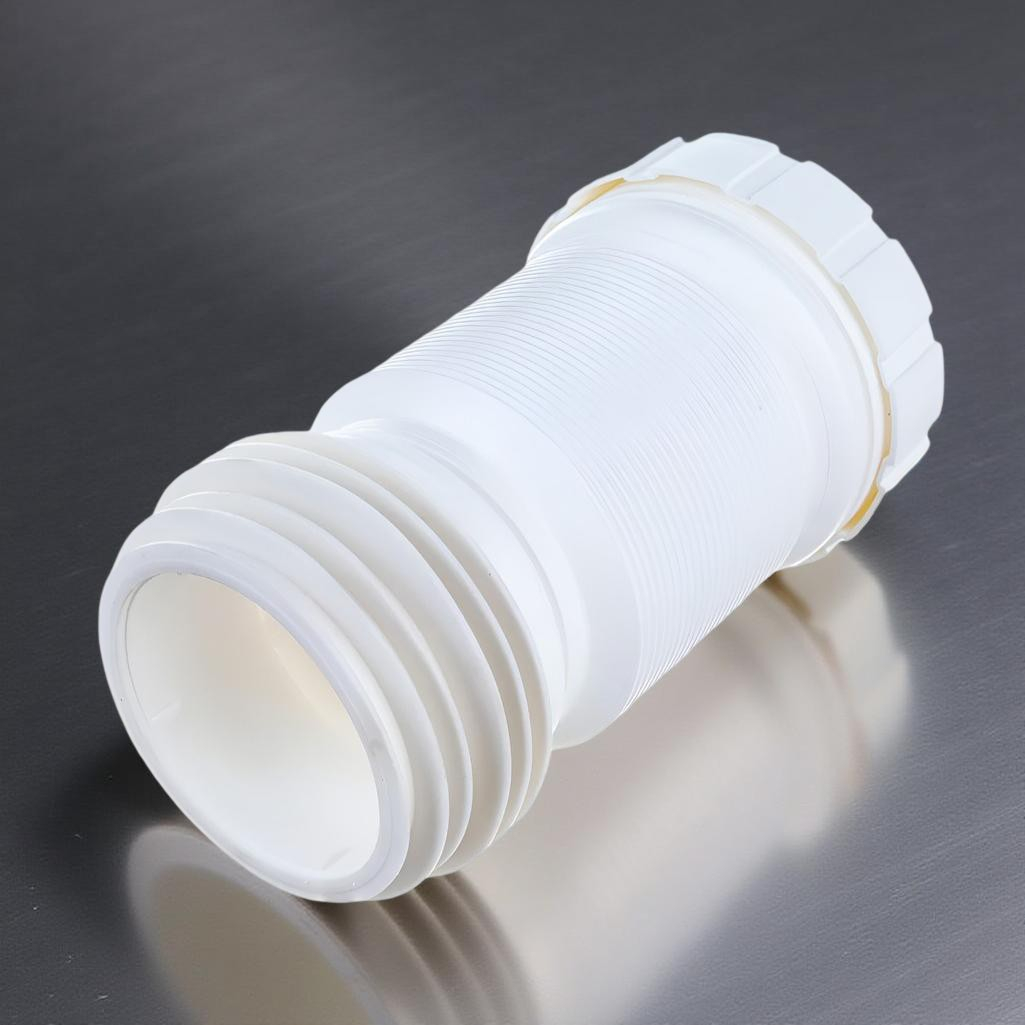 Труба гофрированная Alca Plast A97SN для выпуска унитаза, 230-530 мм, диаметр 110 мм, белая