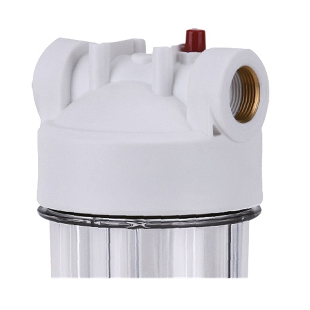 Корпус-колба фильтра ESSAN LUCK UT-00040270 прозрачный, пластик, холодная вода, 10SL, 1/2