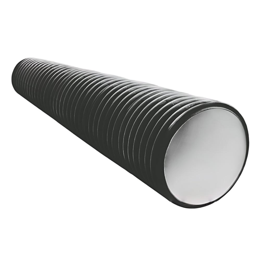 Труба гофрированная корсис, канализационная, диаметр 400 мм, черная