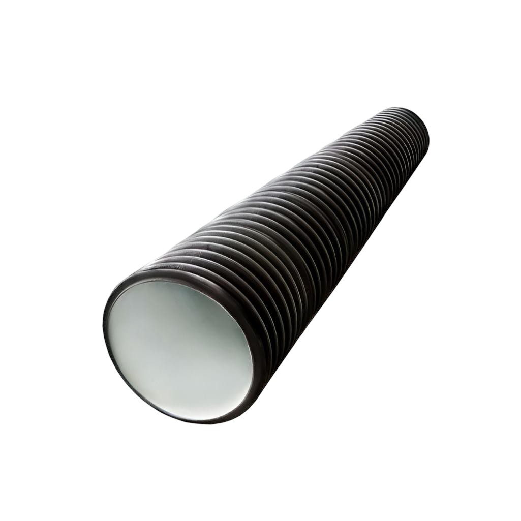 Труба гофрированная корсис, канализационная, диаметр 400 мм, черная
