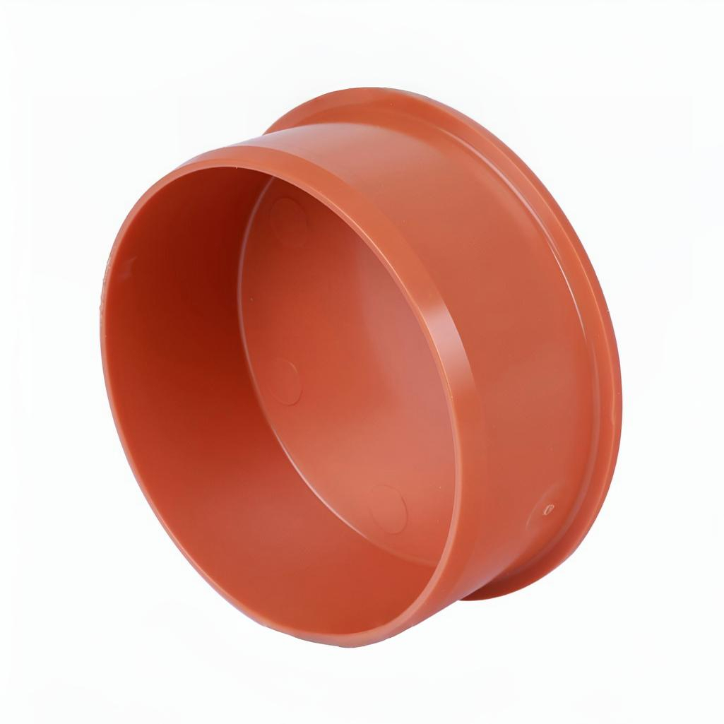 Заглушка канализационная Sinikon 20220.I.B, диаметр 110 мм, красная